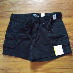Time and Tru Black Shorts - Woman's size 12 Mid Rise relaxed fit NWT